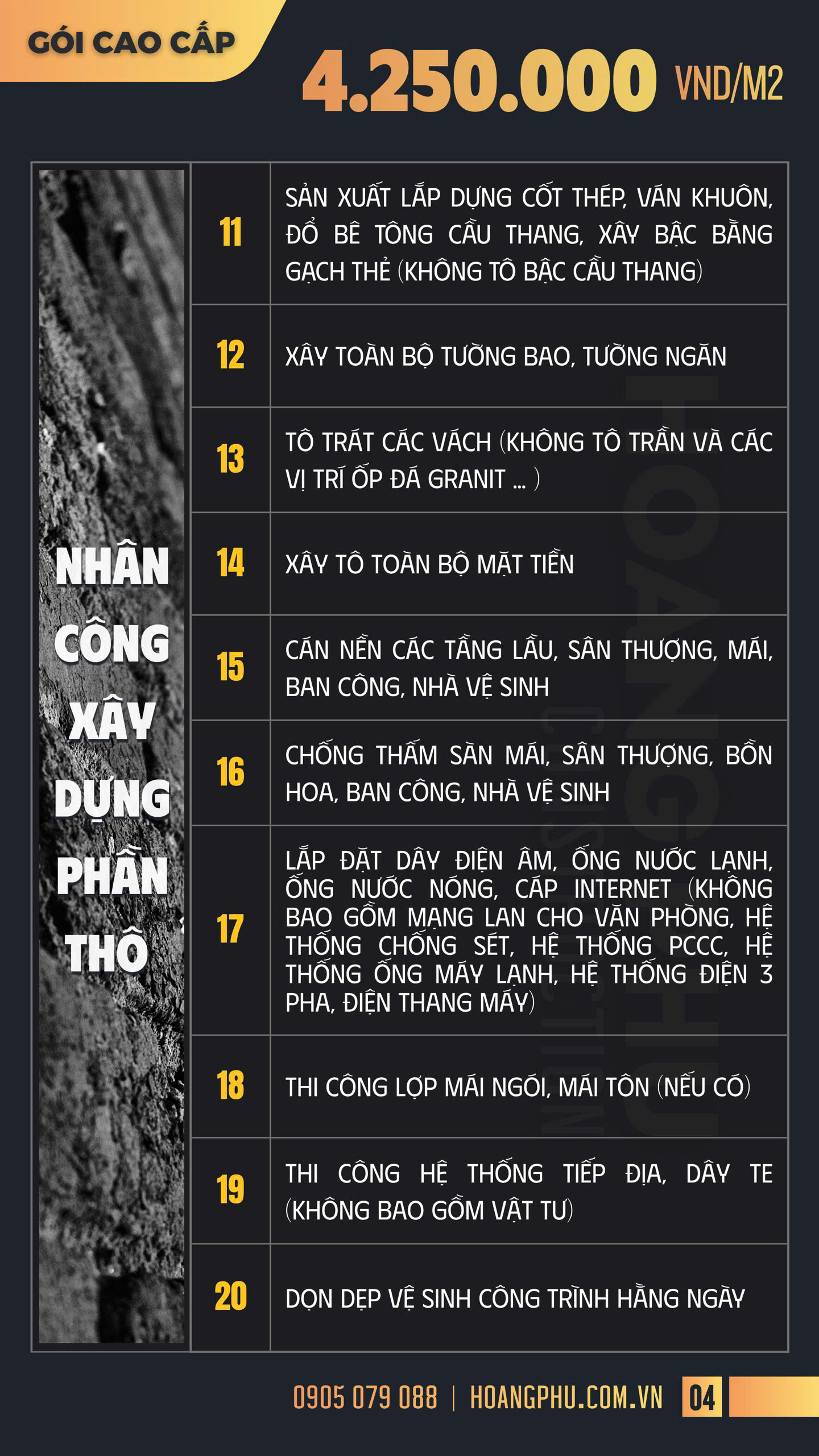 Bảng giá 5