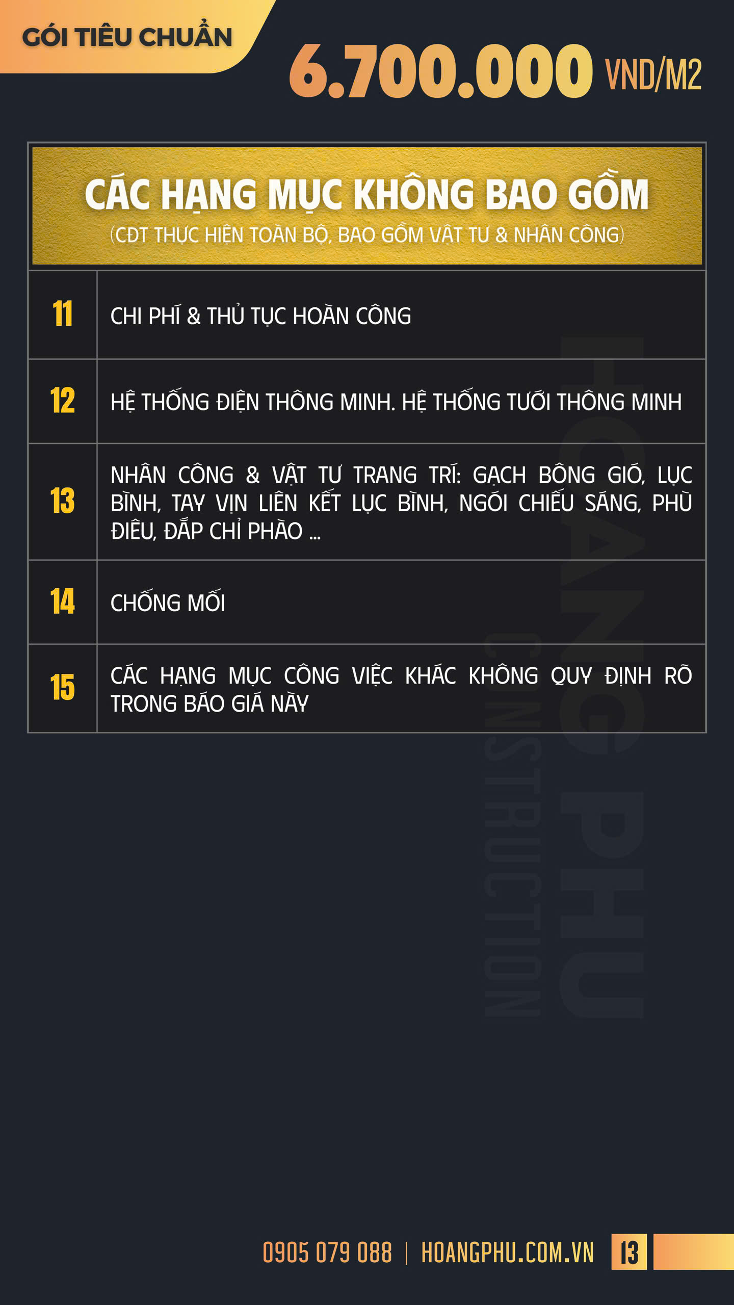 Bảng giá 14
