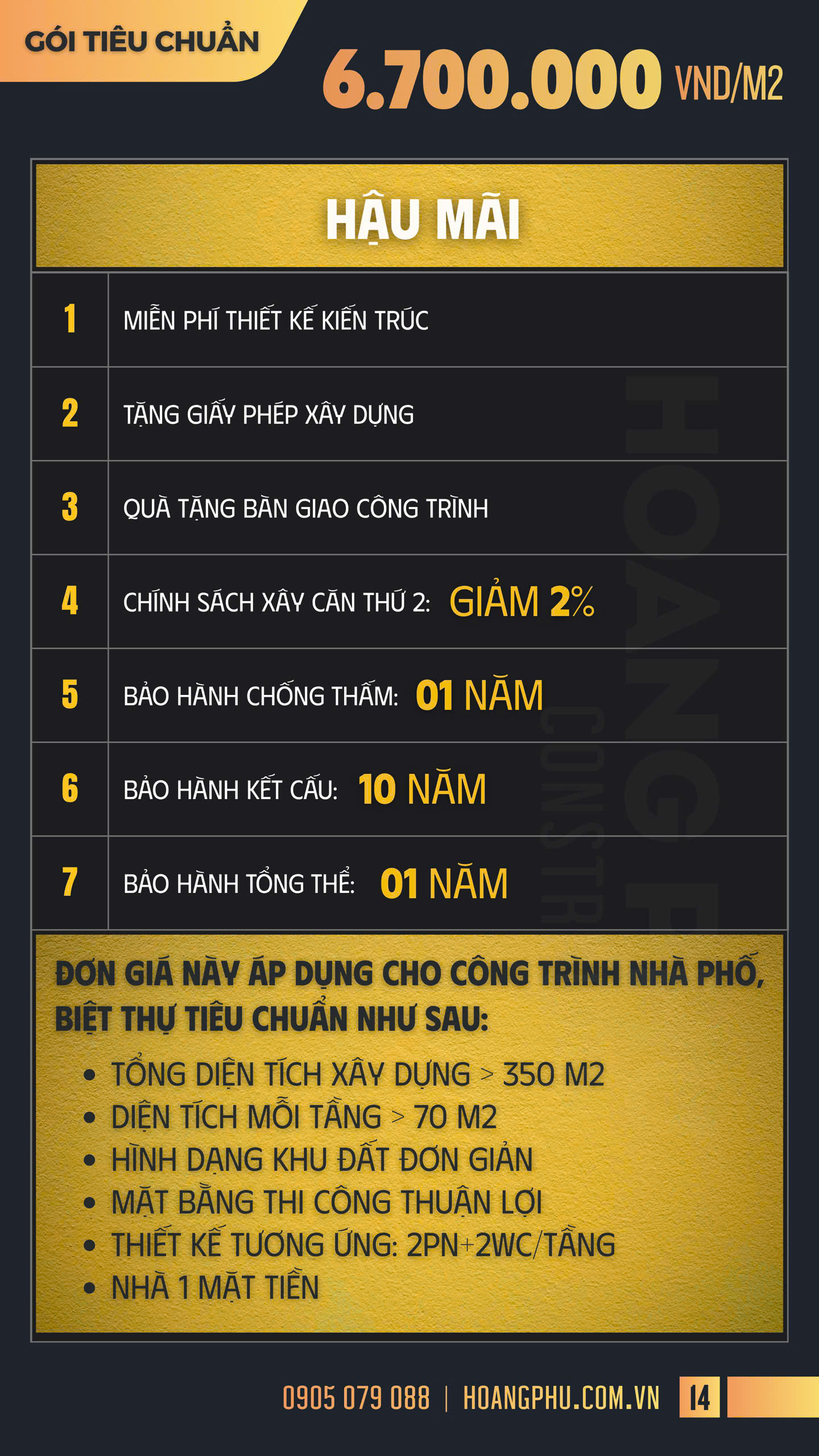 Bảng giá 15